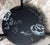 Mid 20th Century Paolo Buffa Style Black Ebonized Italian Art Deco Side Table Ground Glass Top For Sale - Image 10 of 18