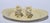 Figurative Mid-20th Century Lenox Rose Shaped Ceramic Fine Bone China Candle Holders, Pair For Sale - Image 3 of 13