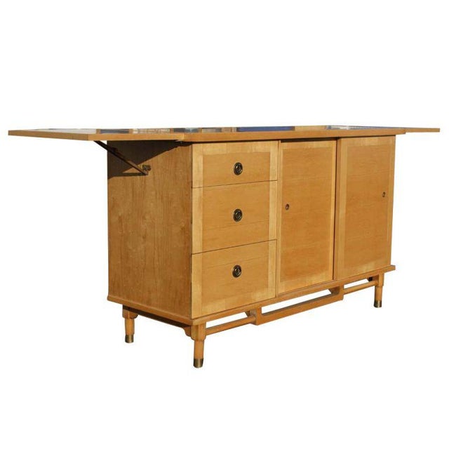 Mid-Century Modern Milo Baughman Style Sideboard Buffet For Sale - Image 9 of 9