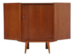 Mid-Century Corner Cabinet, 1960s