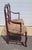Farmhouse Vintage Country French Settee Red Paint For Sale - Image 3 of 8