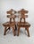 Brutalist Oak Dining Chairs, 1980s, Set of 2 For Sale - Image 9 of 9