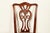 Henredon Georgian Carved Mahogany Side Chairs or Dining Chairs, Pair For Sale In South Bend - Image 6 of 15