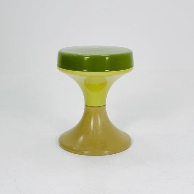 Space Age Stool from Emsa West Germany, 1980s For Sale - Image 3 of 11