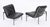 Set of Swiss Aluline Lounge Chairs in Black Leather by Andre Vandenbeuck for Strässle, 1960s For Sale - Image 13 of 18