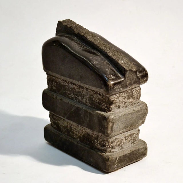 Brown Granite Sculptures, 1970s, Set of 2 For Sale - Image 8 of 17
