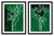 Hable Bouquet I and II by Susan Hable For Sale - Image 4 of 4