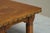 Mid-Century Spanish Coffee Table in Oak and Patinated Leather, 1940s For Sale - Image 3 of 12