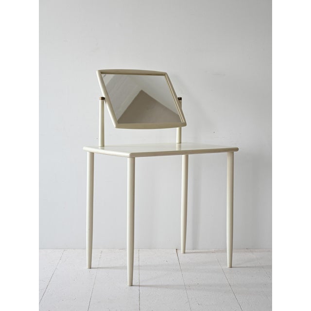 Vintage Wooden Dressing Table, 1960s For Sale - Image 3 of 12