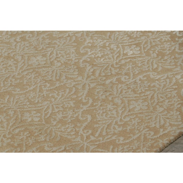 Textile Rug & Kilim Oversized European Style Rug in Beige-Brown With Florals “Cordoba” For Sale - Image 7 of 10