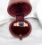 Vintage solitaire ring from the 1970s in 18 carat (750 thousandths) yellow gold. It is adorned with a natural sapphire of...
