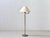 Metal Brass Floor Lamp with Fabric Shade, 1990s For Sale - Image 7 of 16