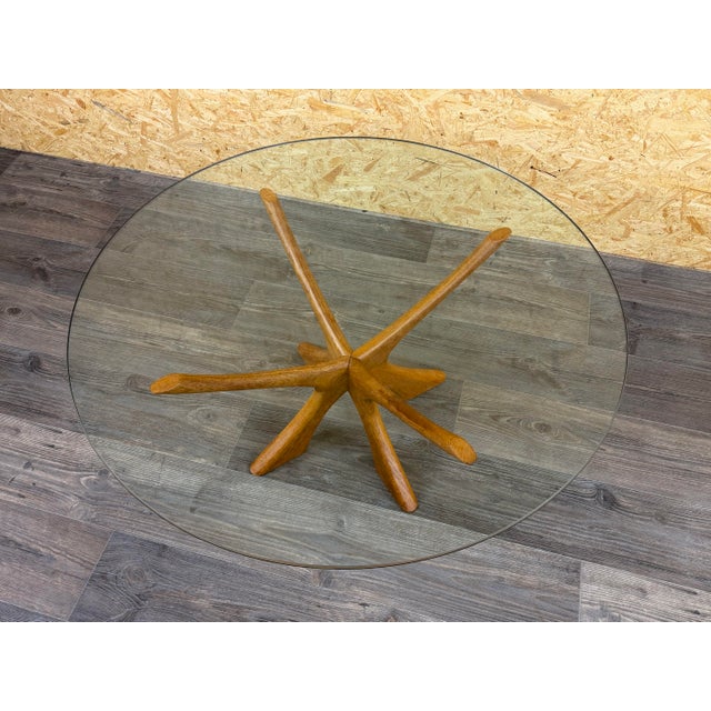 Teak Coffee Table T118 Glass by Illum Wikkelso for Niels Eilersen, 1970s For Sale - Image 11 of 18