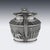 Late 19th Century Antique 19th Century Indian Silver Cobra Handled Sugar Bowl, Madras, 1890 For Sale - Image 5 of 18