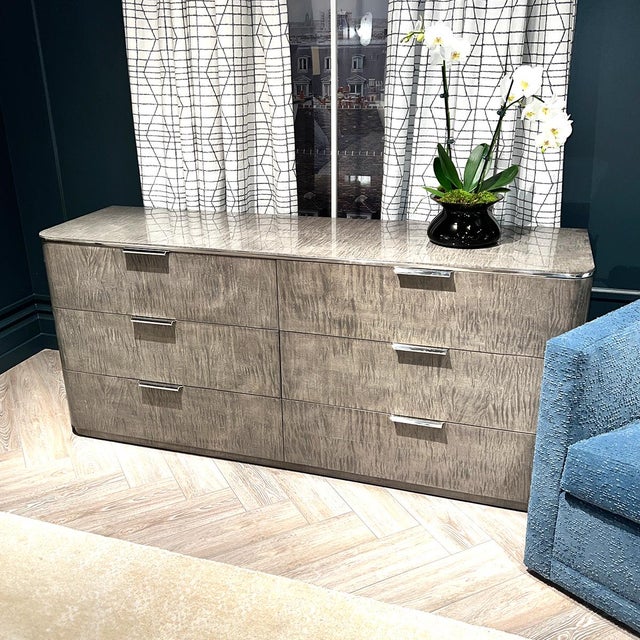 Greyed Art Deco Dresser For Sale In Greensboro - Image 6 of 6