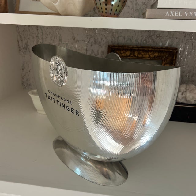 Late 20th Century Vintage French Taittinger Double Champagne Cooler For Sale - Image 5 of 7