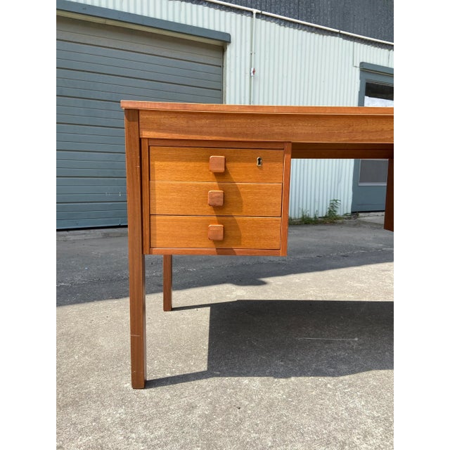 Mid 20th Century Mid Century Danish Modern Writers Desk | by Domino Møbler For Sale - Image 5 of 13