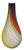 Vintage Roma Hand Blown Fused Glass Vase - Rainbow Twist For Sale - Image 4 of 5