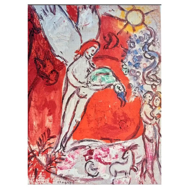 Marc Chagall, Creation of Man 2, 1986, Lithograph For Sale