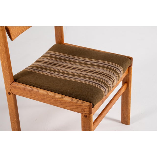 Vintage Oak Dining Chairs by H.W. Klein for Bramin, Denmark, 1960s, Set of 6 For Sale - Image 15 of 16