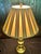 Brass Vintage Traditional Stiffel Brass Lamp With Custom Shade For Sale - Image 8 of 14