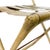 Vintage Mid-Century Faux Bamboo & Faux Leather Folding Luggage Rack For Sale - Image 9 of 13