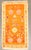Folk Art Vintage Zabihi Collection Bright Orange Turkish Anatolian Rug - 2'7" x 4'6" For Sale - Image 3 of 6
