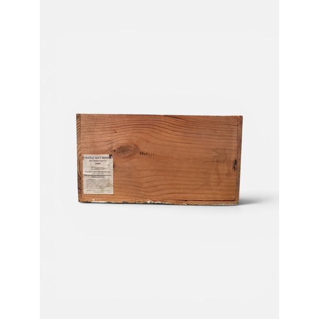 Painted Wine Crate by Kevin Murphy From the Estate of Johnny Depp For Sale - Image 4 of 4