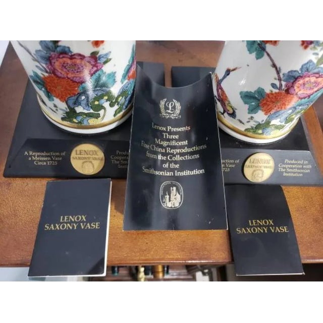 Lenox SaxonyVase Smithsonian Institution