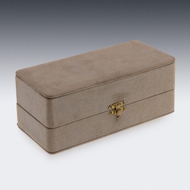 Metal Mid 20th Century French Silver Gilt Napkin Rings from Hermès, 1960s, Set of 2 For Sale - Image 7 of 10