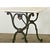 French 19th Century Marble & Cast Iron Bistro Table For Sale - Image 9 of 12