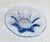 1950s Biomorphic Murano Blue & Clear Centerpiece Bowl For Sale - Image 4 of 12