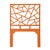 Coastal Tiffany Platform Bed Twin, Citrus Orange For Sale - Image 3 of 7