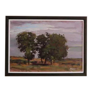 Vintage Boris Covali-Lepei Oil Painting