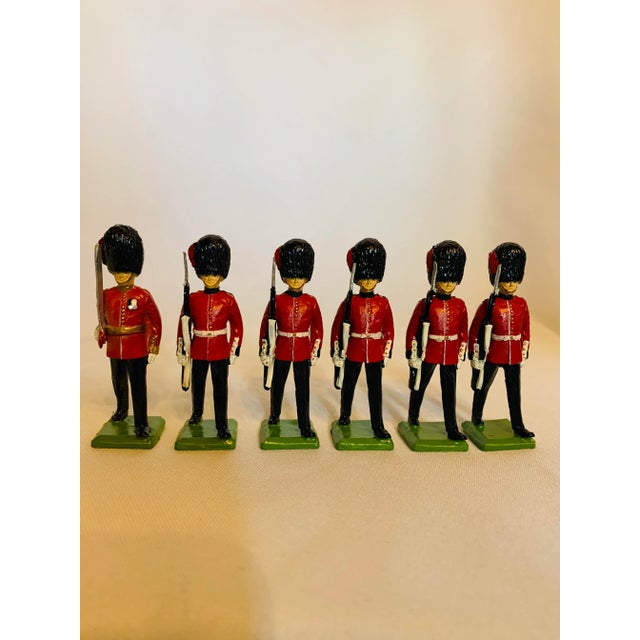 Mid 20th Century Churchill’s Miniature Scots Guards Figures in Original Box, Made in Scotland - Set of 6 For Sale - Image 13 of 13