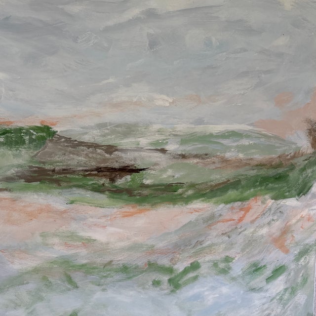 2020s Original Abstract Landscape Painting on Large Canvas For Sale - Image 5 of 7
