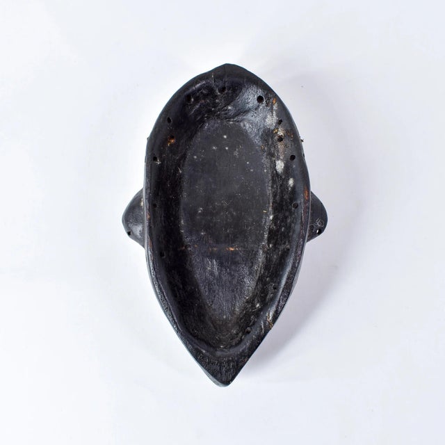 Early 20th Century Dan Deangle Mask on Custom Stand For Sale - Image 10 of 12