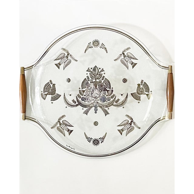 1960s Georges Briard Serving Tray For Sale - Image 9 of 10