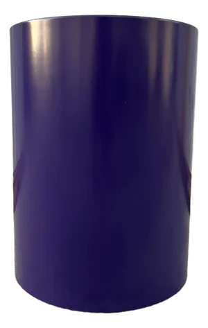 Postmodern Round Drum Pedestal Table by Intrex Furniture. Circa 1970s