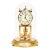 Vintage Kieninger & Obergfel Brass Anniversary Clock For Sale