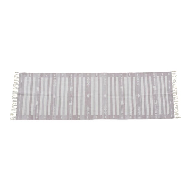 Kian Rug, 2.5x14, Mauve For Sale