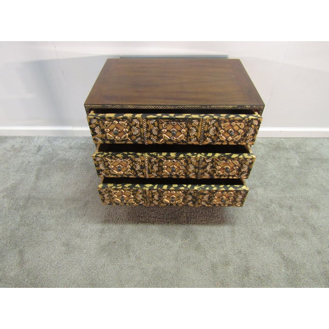 1950s John Widdicomb Walnut Mid Century Side Chest For Sale - Image 5 of 8