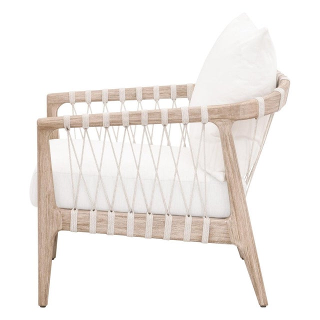 Pacific Fabric Club Chair by Essentials for Living For Sale - Image 4 of 7