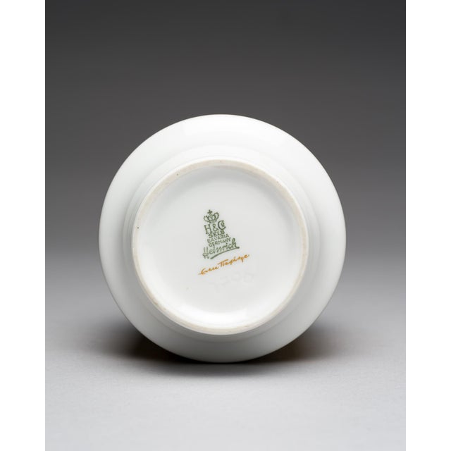 White and Gilt Porcelain Vases by Heinrich Selb, Germany, 1960s, Set of 2 For Sale - Image 13 of 18