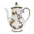 Mid Century Modern Reichenbach German Porcelain Gilded Rococo Revival Coffee Pot - Made in GDR For Sale
