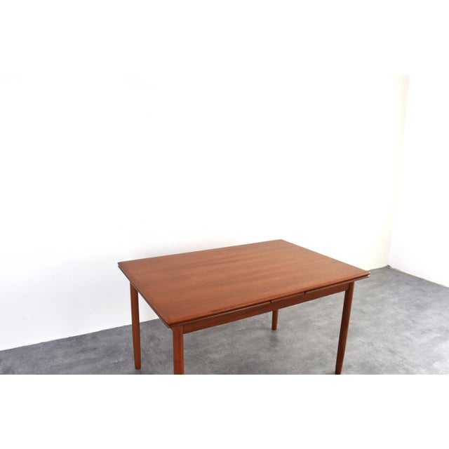 Mid-Century Modern Danish Extendable Dining Table in Teak, 1960s For Sale - Image 12 of 17