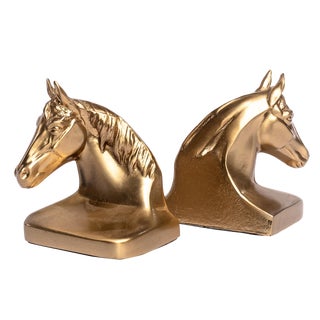 Vintage New Horse Bookends For Sale Chairish