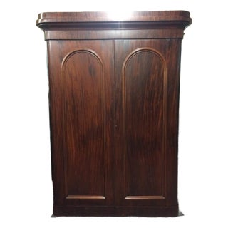Antique Mahogany Wardrobe, Antique Armoire, Storage Closet Antique For Sale