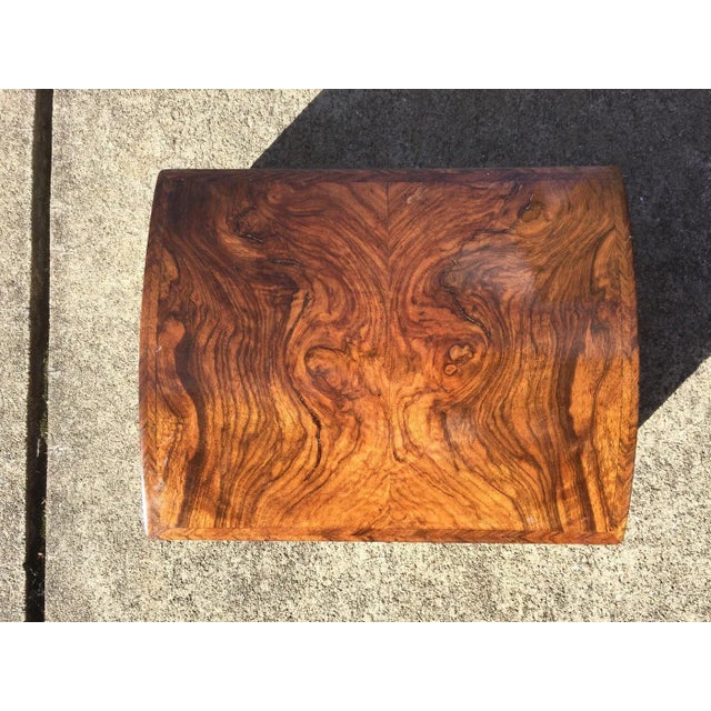 18th Century 18th Century Walnut & Feather Banded Dome Top Box For Sale In San Francisco - Image 6 of 10