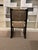 Mimi London Belgian Dining Side Chair Made of Poplar Wood with a twisted seagrass woven seat. No Makers Mark